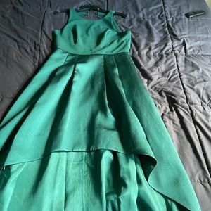 Green formal dress